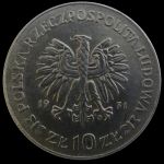 1971 - 50 rocznica III Powstania Slaskiego - 10 zl 2